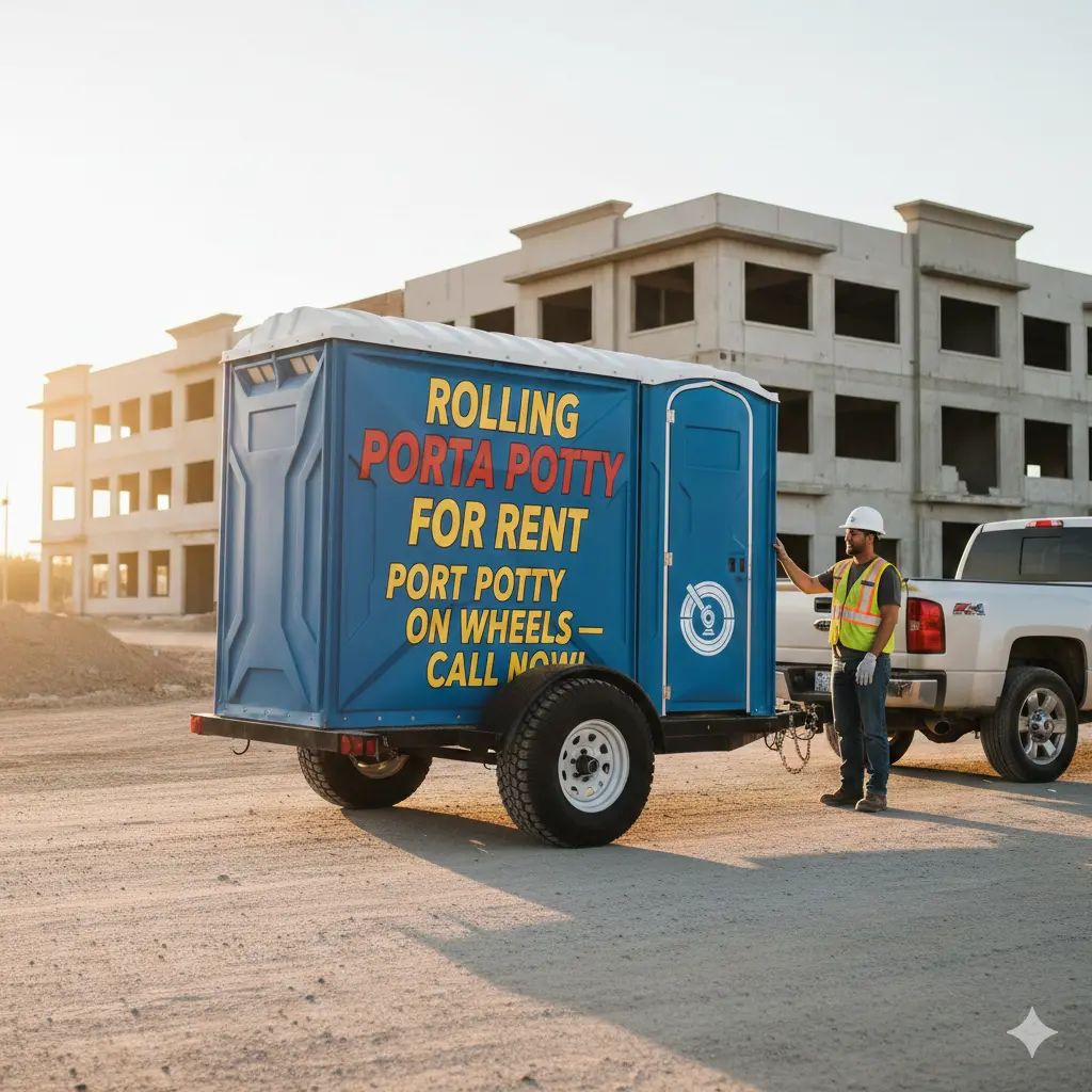 Crane Hook Porta Potty Brea
